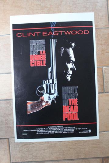 filmaffiche Clint Eastwood The Dead Pool filmposter beschikbaar voor biedingen