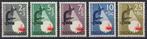 Nederland NVPH nr 661/5 ongebruikt Kankerbestrijding 1955, Verzenden, Na 1940, Postfris
