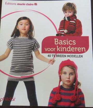 Marie Claire Phildar Basics voor kinderen 40 modellen breien beschikbaar voor biedingen