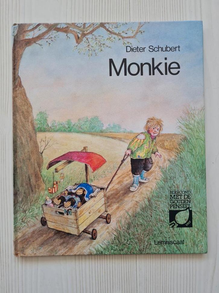 Dieter&Ingrid Schubert - Monkie, Boeken, Prentenboeken en Plaatjesalbums, Zo goed als nieuw, Ophalen of Verzenden