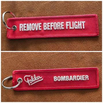 2x Fokker Bombardier vliegtuigen, Remove before flight 13 cm beschikbaar voor biedingen
