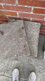 Gratis stoeptegels, Tuin en Terras, Ophalen, Gebruikt, 10 m² of meer, Beton