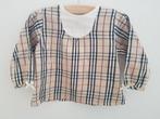 Burberry Baby blouse 80, Verzenden, Zo goed als nieuw