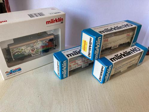Marklin set 9 (lees de advertentie text aub), Hobby en Vrije tijd, Modeltreinen | H0, Gebruikt, Wagon, Wisselstroom, Märklin, Ophalen of Verzenden