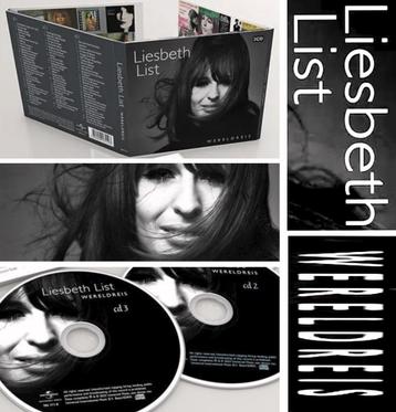 cd 3CD SET Wereldreis - Liesbeth List - nog in seal  € 17,95 beschikbaar voor biedingen