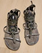 Lina Locchi slippers, mt 39, Slippers, Lina Locchi, Ophalen of Verzenden, Grijs