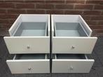 12x Kallax Expedit LADES & 2x DEUREN inc. Inzetten Ikea wit, Ophalen, Zo goed als nieuw, Rechthoekig, Hout