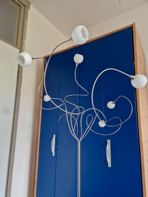 Design vloerlamp Harco Loor Snowball, Huis en Inrichting, Lampen | Vloerlampen, Gebruikt, Ophalen