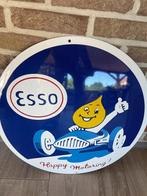emaille reclame bord esso, Verzamelen, Merken en Reclamevoorwerpen, Verzenden, Nieuw, Reclamebord