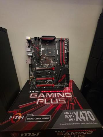 Defect MSI x470 Gaming plus beschikbaar voor biedingen