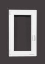 Kunststof Kozijn Draaikiep  B60 H100cm Wit, Niet ingevuld, Kunststof, Raamkozijn, Niet ingevuld