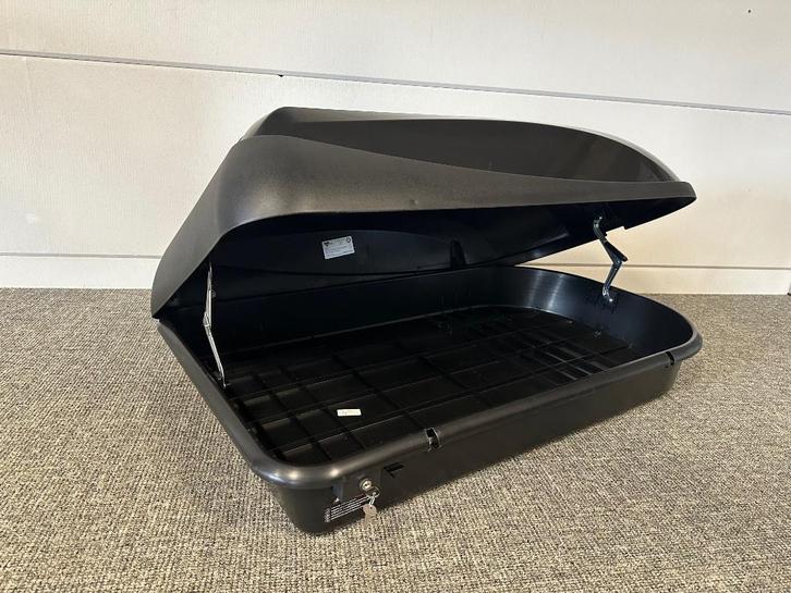 Dakkoffer 340 liter CAM Elite 343 zwart, Auto diversen, Dakkoffers, Nieuw, Ophalen