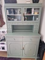 Grenen buffetkast - 2 delig, Huis en Inrichting, Kasten | Buffetkasten, Ophalen, Gebruikt, 100 tot 150 cm, 50 tot 75 cm