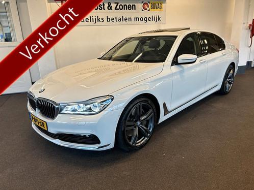 BMW 7 Serie 750i High Executive | Panoramadak | Luchtvering, Auto's, BMW, Bedrijf, Te koop, 7-Serie, 360° camera, ABS, Achteruitrijcamera