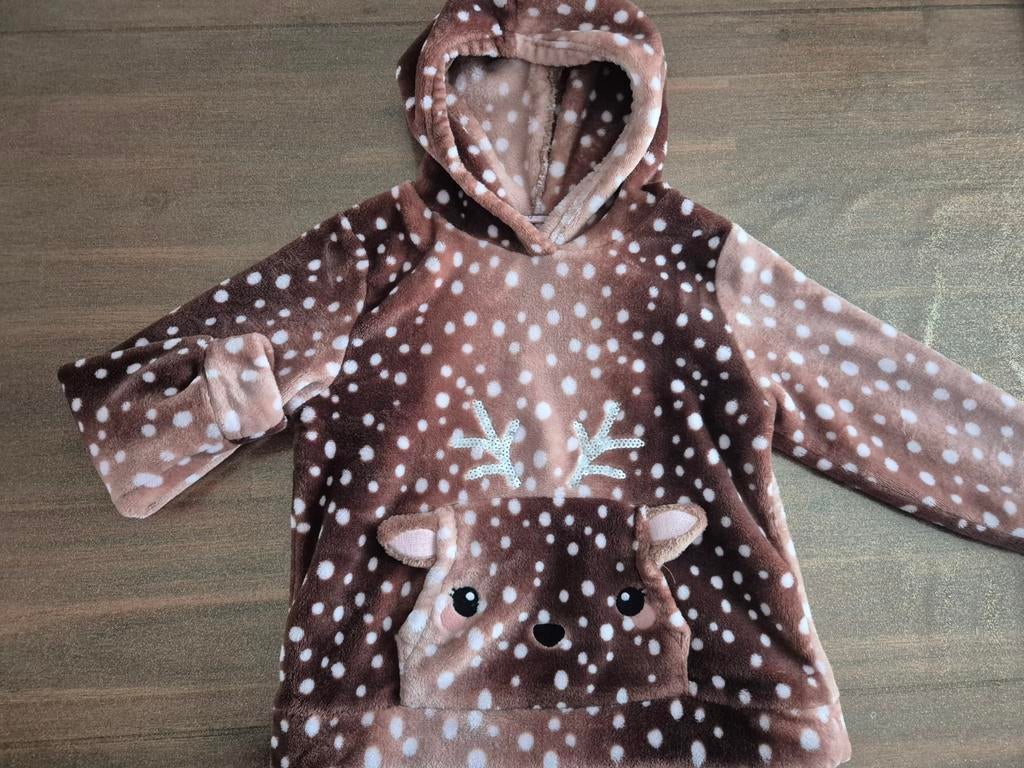 Schattige H&M onesie met rendierprint, Ophalen of Verzenden, Zo goed als nieuw, H&M