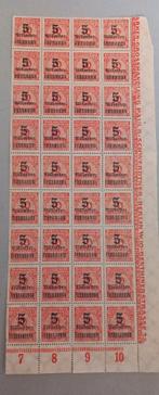 36 Postzegels Duitse Rijk 10 millionn - 5 milliarden, Postzegels en Munten, Ophalen of Verzenden, Duitse Keizerrijk