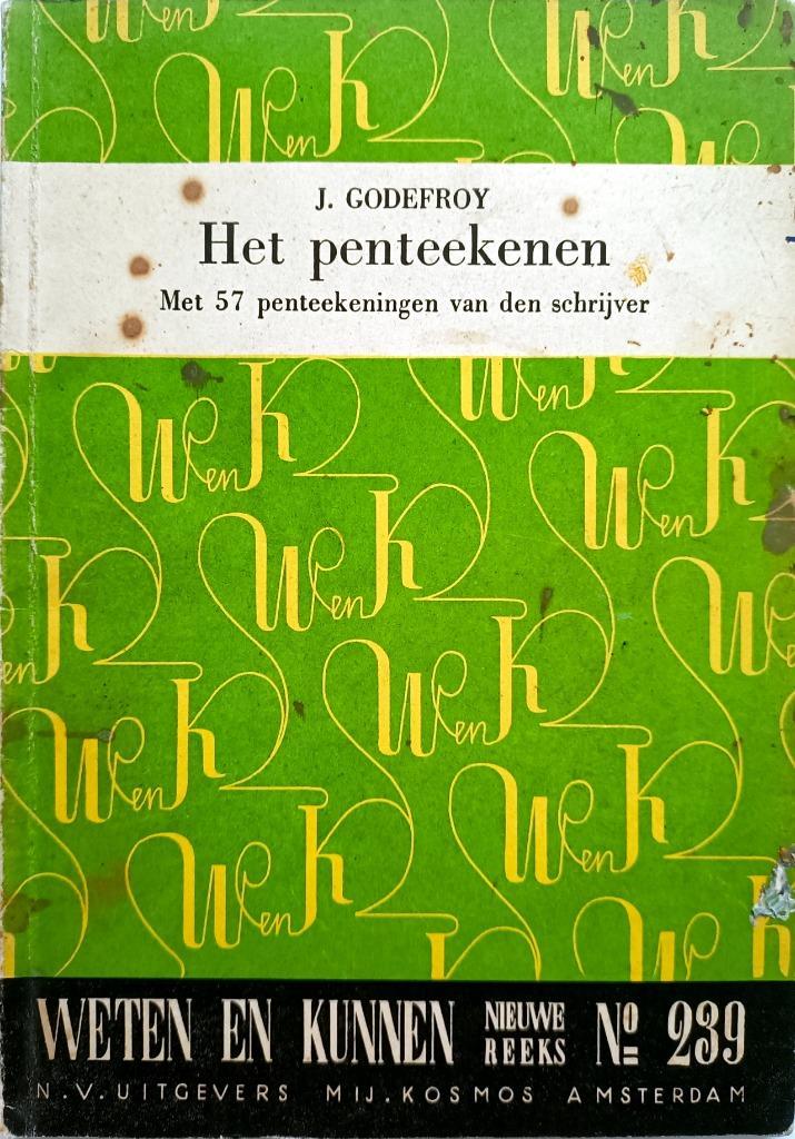 Het penteekenen J. Godefroy, Boeken, Studieboeken en Cursussen, Gelezen, Ophalen of Verzenden