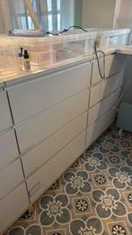 Malm ladenblok wit ikea, Huis en Inrichting, Ophalen, Minder dan 50 cm, Zo goed als nieuw, Minder dan 100 cm