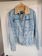 ZARA spijkerjas met teddy voering - Maat L, Ophalen, Maat 52/54 (L), ZARA, Blauw