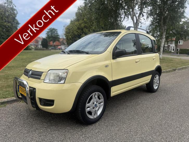 Fiat Panda 1.2 Climbing 4x4 org NL,NAP, Airco, SLECHTS 84526, Auto's, Fiat, Bedrijf, Te koop, Panda, 4x4, ABS, Airbags, Airconditioning