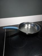 Fissler RVS koekenpan 30 cm, Ophalen, Keramische plaat, Zo goed als nieuw, Rvs