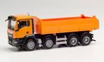 MAN TGS NN 4a. Meiller Kipper, oranje Herpa, Ophalen of Verzenden, Nieuw, Bus of Vrachtwagen, Herpa