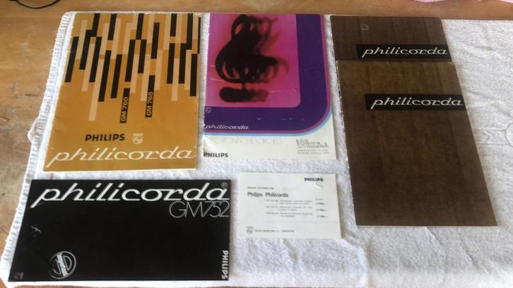 Retro reclame 1965 Philips Philicorda orgel, Verzamelen, Retro, Overige typen, Ophalen of Verzenden