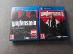 Wolfenstein set, Spelcomputers en Games, Games | Sony PlayStation 4, Ophalen of Verzenden, Shooter, 1 speler, Zo goed als nieuw