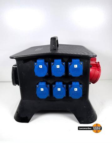 Keraf KE 27-1 – Zwerfkast – Volrubber – 32A – 400V – 6 Schu beschikbaar voor biedingen