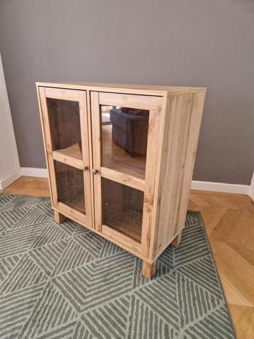 SKALSDisplay Cabinet SKALS glass doors oak
 beschikbaar voor biedingen