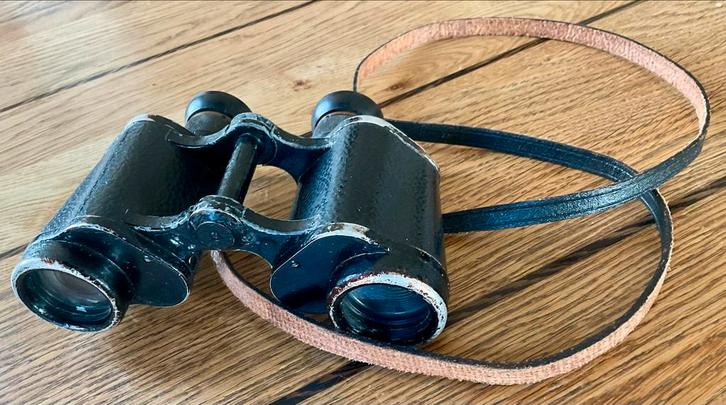 Carl Zeiss Jena Dienstglas 6x30 WOII, Audio, Tv en Foto, Optische apparatuur | Verrekijkers, Gebruikt, Porro (met knik), Minder dan 8x