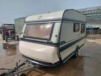 Caravan Hobby met voortent, Caravans en Kamperen, Particulier, Standaardzit, Tot 4 meter, 2 aparte bedden