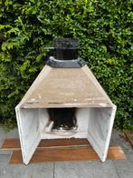 Openhaard front 75 (chamotte houtstook), Ophalen of Verzenden, Zo goed als nieuw, Inbouwhaard, Houthaard