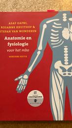 Asaf Gafni - Anatomie en fysiologie voor het MBO, Zo goed als nieuw, Nederlands, Overige niveaus, Asaf Gafni; Stefan van Wonderen; Rosanne Kruithof