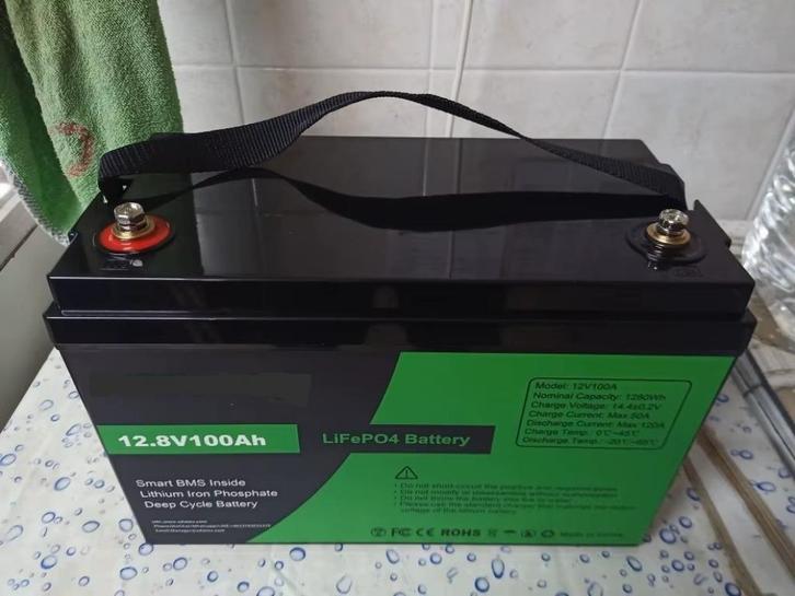 Accu lifepo4, 100-200-300ah, accu met BMS, off-grid, Lithium, Caravans en Kamperen, Camper-accessoires, Nieuw, Ophalen of Verzenden