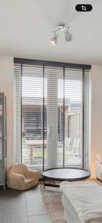 Zwarte houten jaloezieën, Ophalen, Gebruikt, 200 cm of meer, Zwart