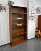 Vintage mid century Deens design boekenkast, Huis en Inrichting, Kasten | Boekenkasten, Ophalen, Met plank(en), Gebruikt, 50 tot 100 cm