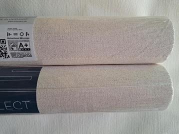 1 rol WARM BEIGE TEXTIELLOOK BEHANG - Erismann 6353-02