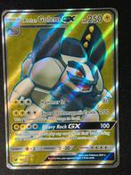 Alolan Golem GX - Crimson Invasion, Ophalen of Verzenden, Zo goed als nieuw, Losse kaart, Foil