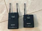 SONY Zender + Ontvanger + lavalier draadloos Microfoon set, N, N, Ophalen of Verzenden, Zo goed als nieuw