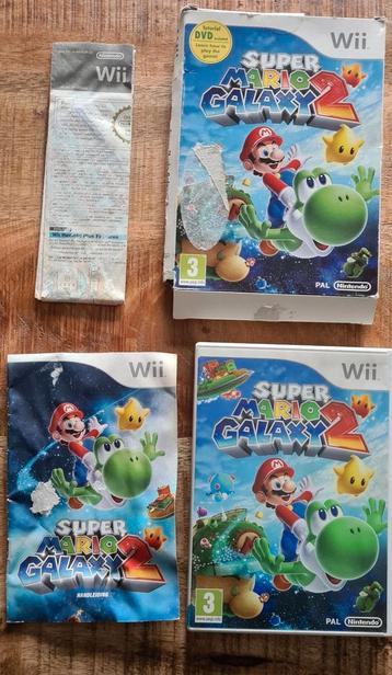 Super Mario Galaxy 2 (CIB) WII - Compleet met box en boekje beschikbaar voor biedingen