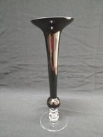 Zeer sierlijke hoge Poolse vaas, Overige kleuren, Ophalen of Verzenden, Minder dan 50 cm, Glas