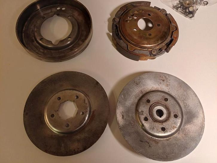 Vespa pk50 automaat plurimatic compleet poelie nette staat, Fietsen en Brommers, Brommeronderdelen | Oldtimers, Gebruikt, Overige merken