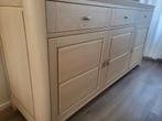 Dressoir White Wash Zwaar Eikenhout, Huis en Inrichting, Kasten | Buffetkasten, Eikenhout, Ophalen of Verzenden, Zo goed als nieuw