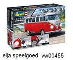 Modelbouw Revell VolkswagenT1 Technik Samba Bus 1:16 - 00455, Auto, Revell, Groter dan 1:32, Nieuw