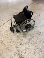 Kusschal met Alber E-motion M15 elektrische wielen, Ophalen, Inklapbaar, Gebruikt, Elektrische rolstoel