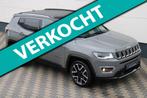 Jeep Compass 1.3T Limited Aut. Alpine Carplay Camera Xenon !, Lichtsensor, Gebruikt, Zwart, 4 cilinders