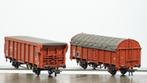 KLEIN MODELBAHN: set van  2 mooie goederenwagons voor H0, Hobby en Vrije tijd, Modeltreinen | H0, Gebruikt, Gelijkstroom, Wagon