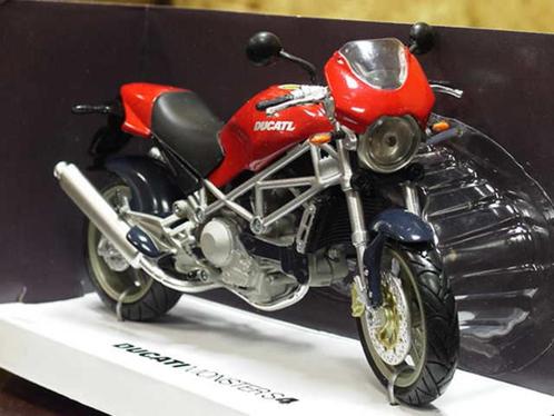 Ducati Monster S4 rood 1:12 43713 doos is niet fraai, Hobby en Vrije tijd, Modelauto's | 1:5 tot 1:12, Nieuw, Motor, 1:9 t/m 1:12