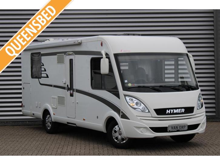 Hymer B698 Queensbed L-zit 150PK TV Schotel Zonnepaneel, Caravans en Kamperen, Campers, Bedrijf, tot en met 4, Integraal, Hymer